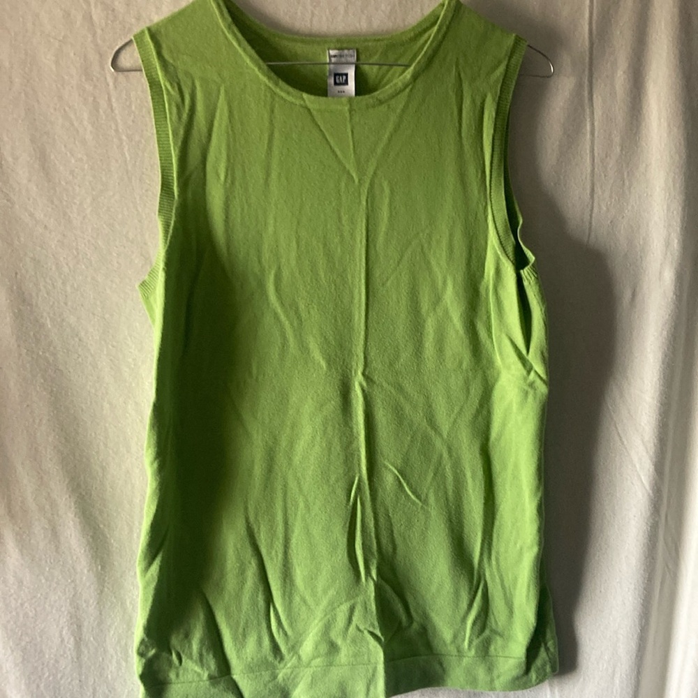 Gap Green Sleeveless Top